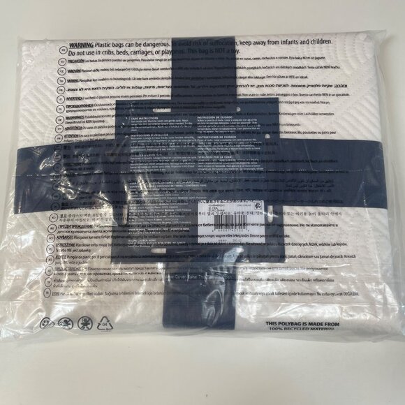 Ralph Lauren Park Row Elysia Euro Sham Chic Cream MSRP $300 Neutral Preppy - Picture 4 of 5